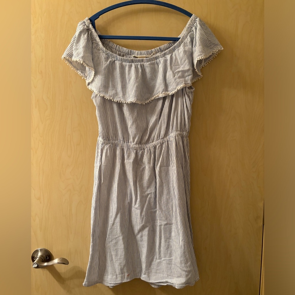 Off-the-Shoulder Knee-Length Sundress